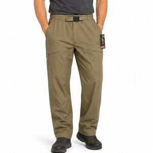 Free Soldier Mens Tactical Hiking Pants Mud Tan 38x34 Waterproof Cargo FA.022601